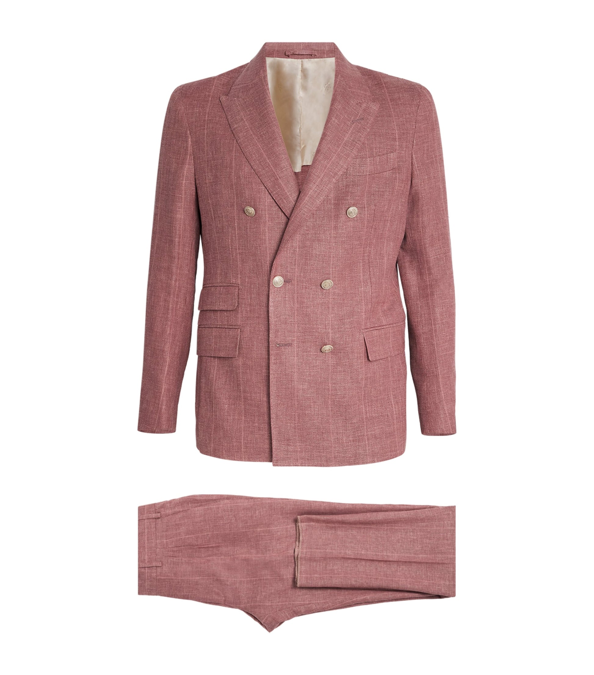 Double-Breasted Two-Piece Suit