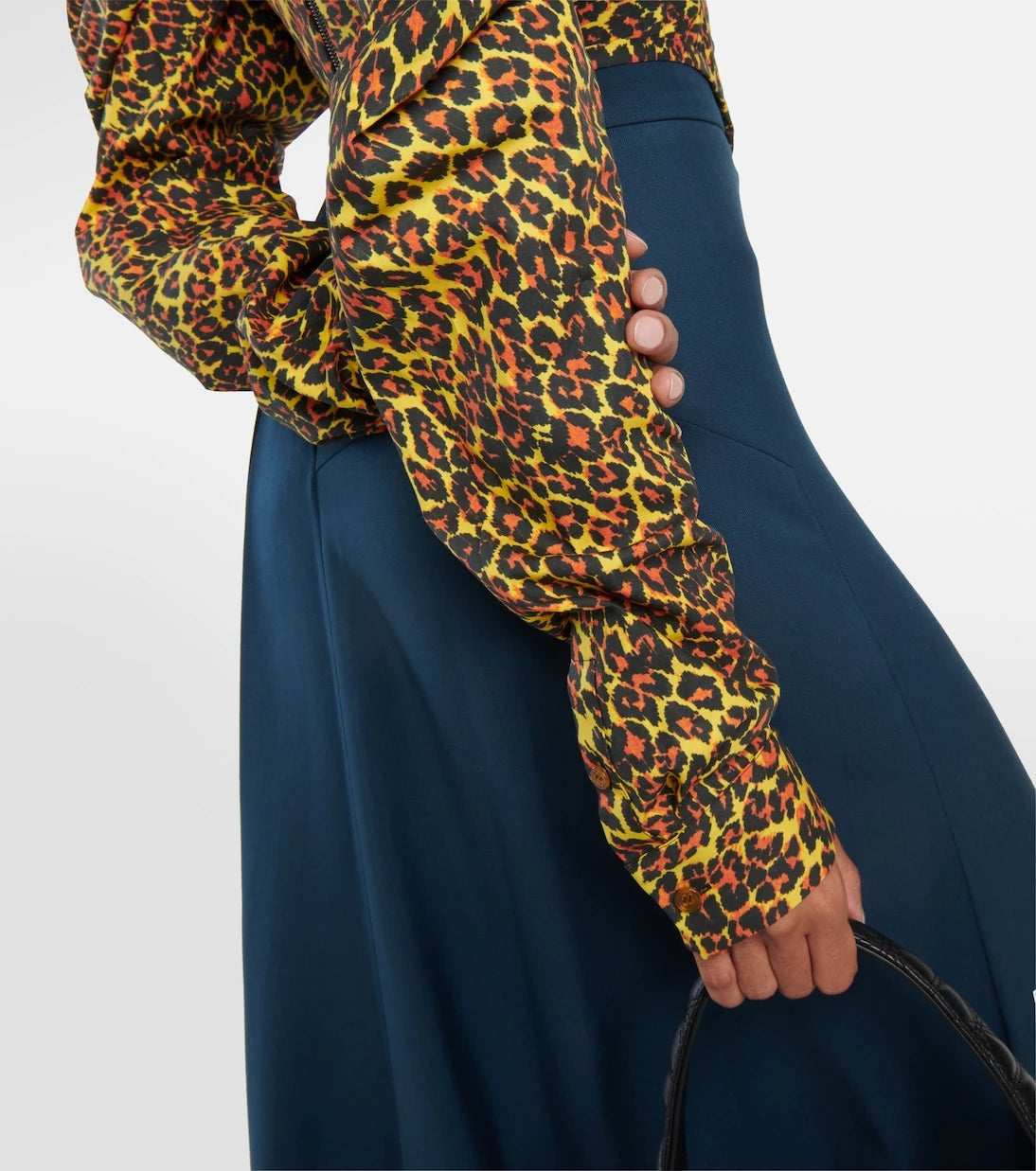 Vivienne Westwood - Sunday leopard-print corset top