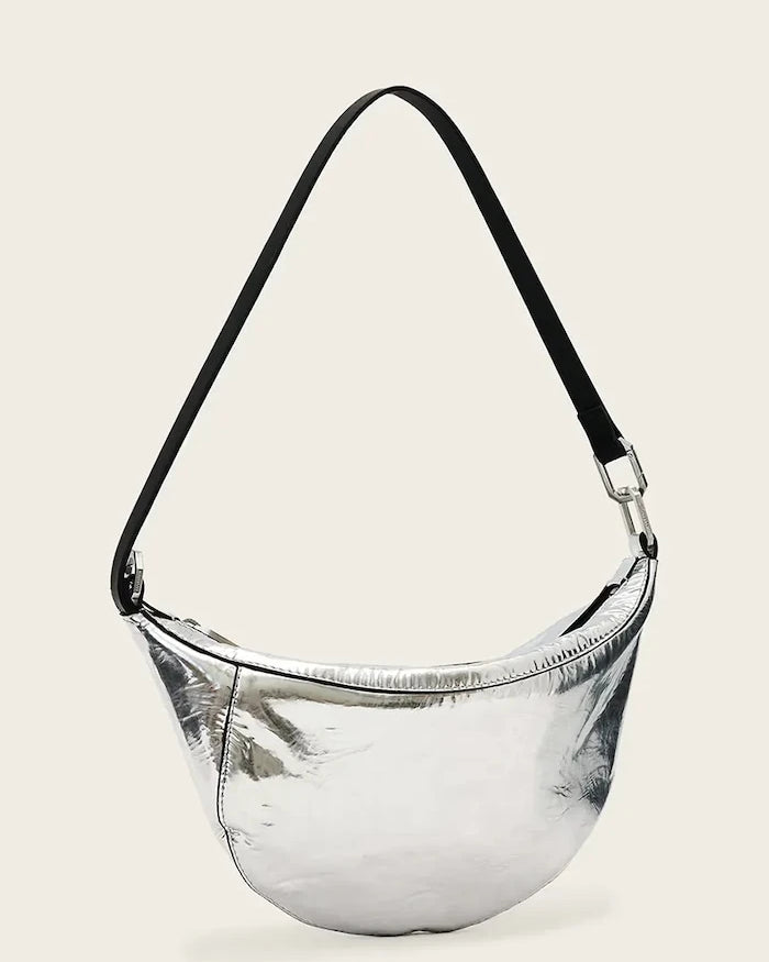 AllSaints kadın deri hobo çanta LUNA