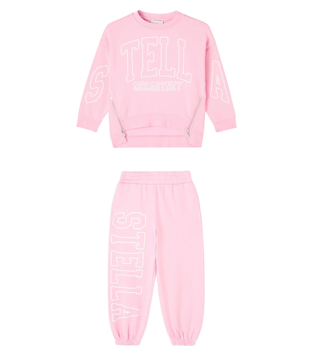 Stella McCartney Kids - Logo cotton jersey tracksuit