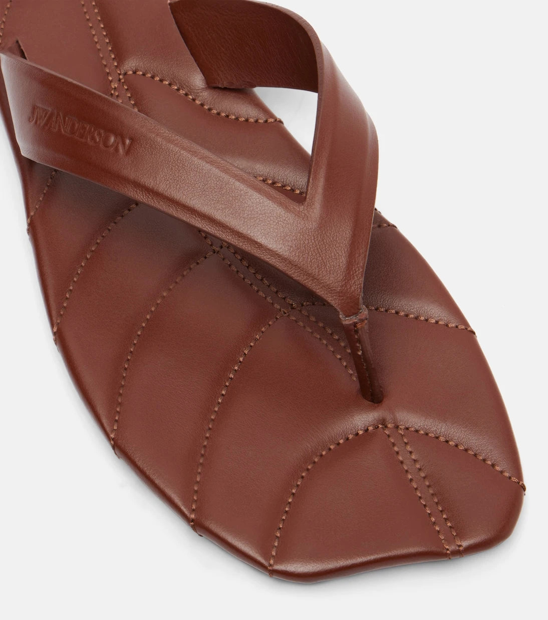 JW Anderson - Yaprak deri parmak arası sandalet