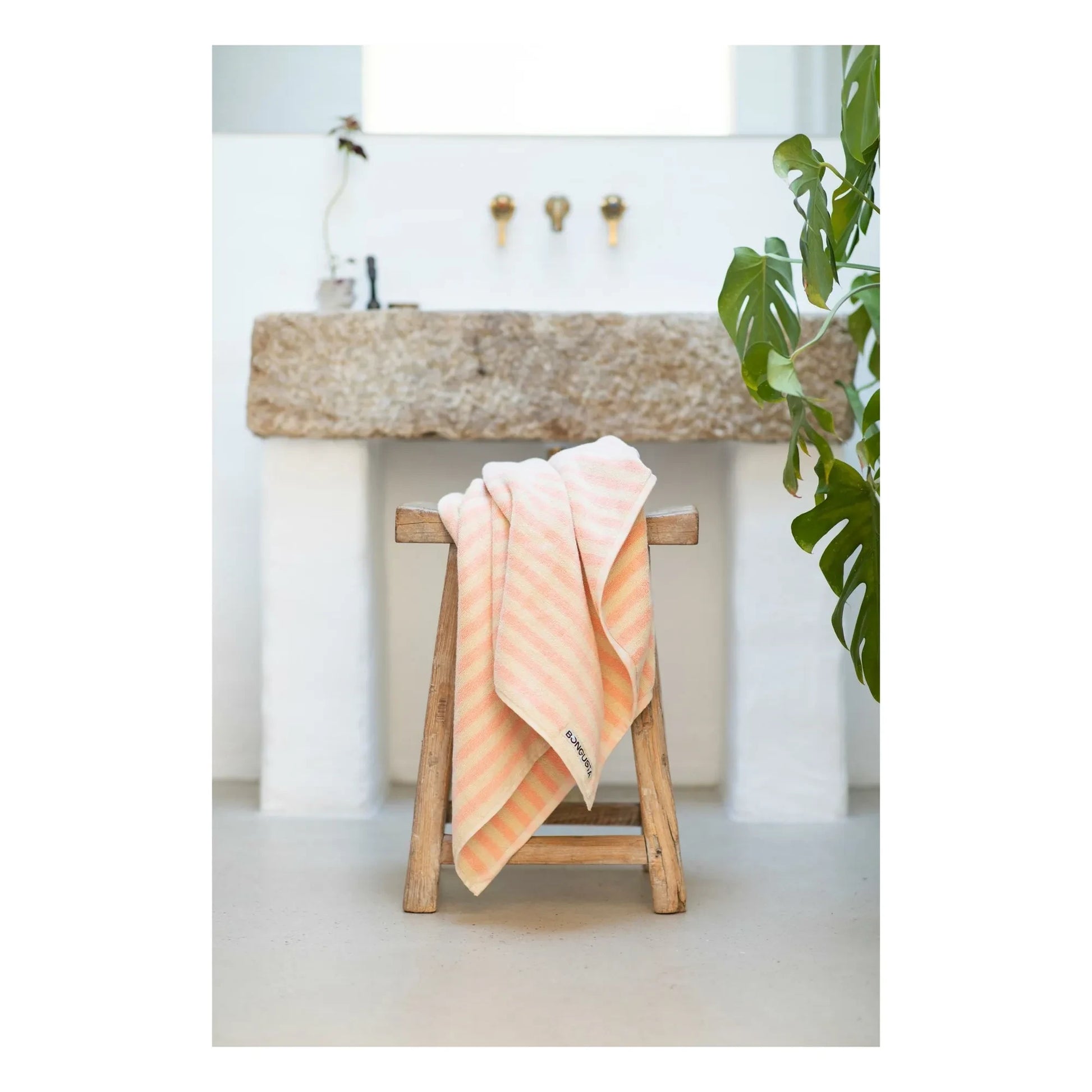 Bongusta - Naram bath towel | Orange