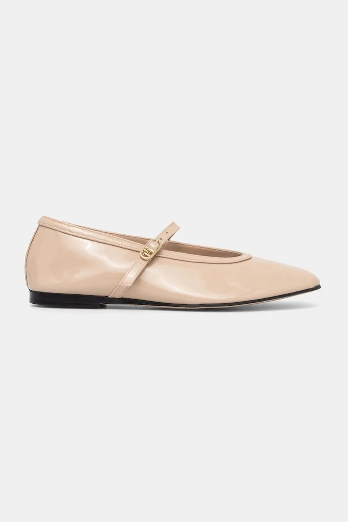 Tommy Hilfiger BALLERINA MARYJANE PATENT Deri Balerin Ayakkabı