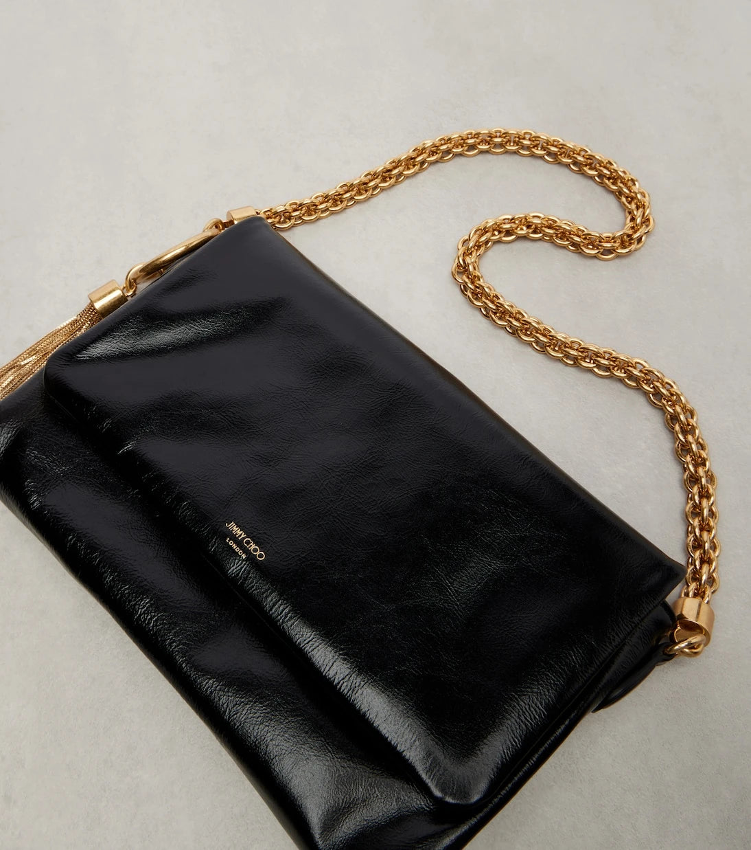 Jimmy Choo - Callie Flap leather shoulder bag