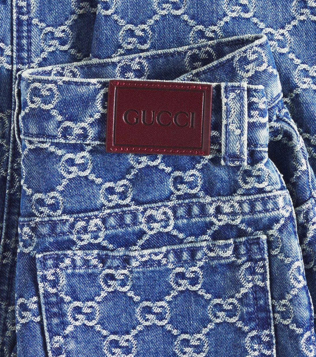 Gucci Kids - Baby GG jacquard jeans