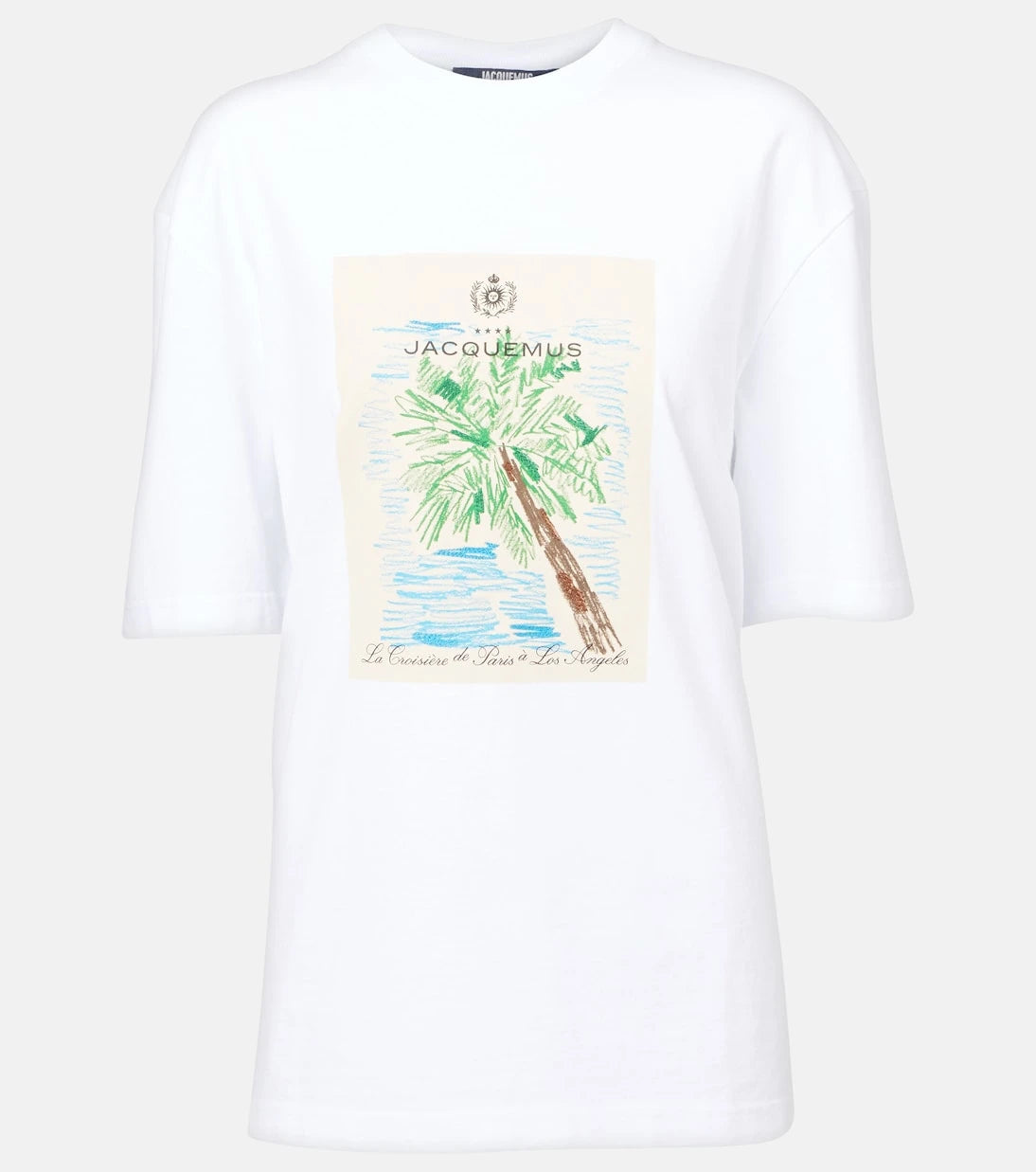 Jacquemus - Marino printed cotton jersey T-shirt