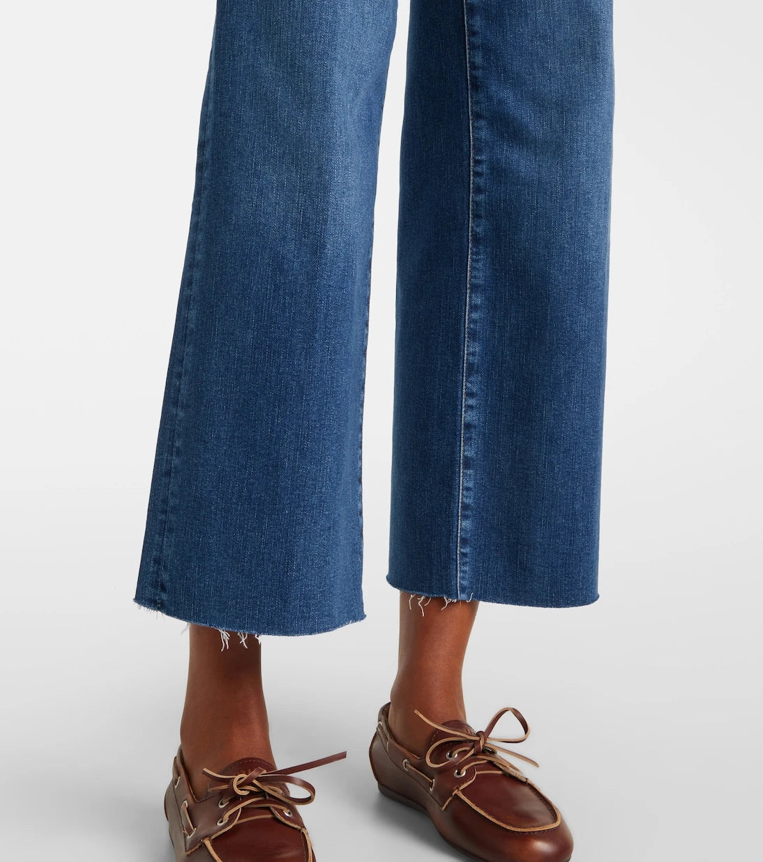 Frame - Le Slim Palazzo Crop wide-leg jeans
