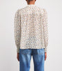 ME+EM Multi Cotton-Silk Cottage Garden Blouse