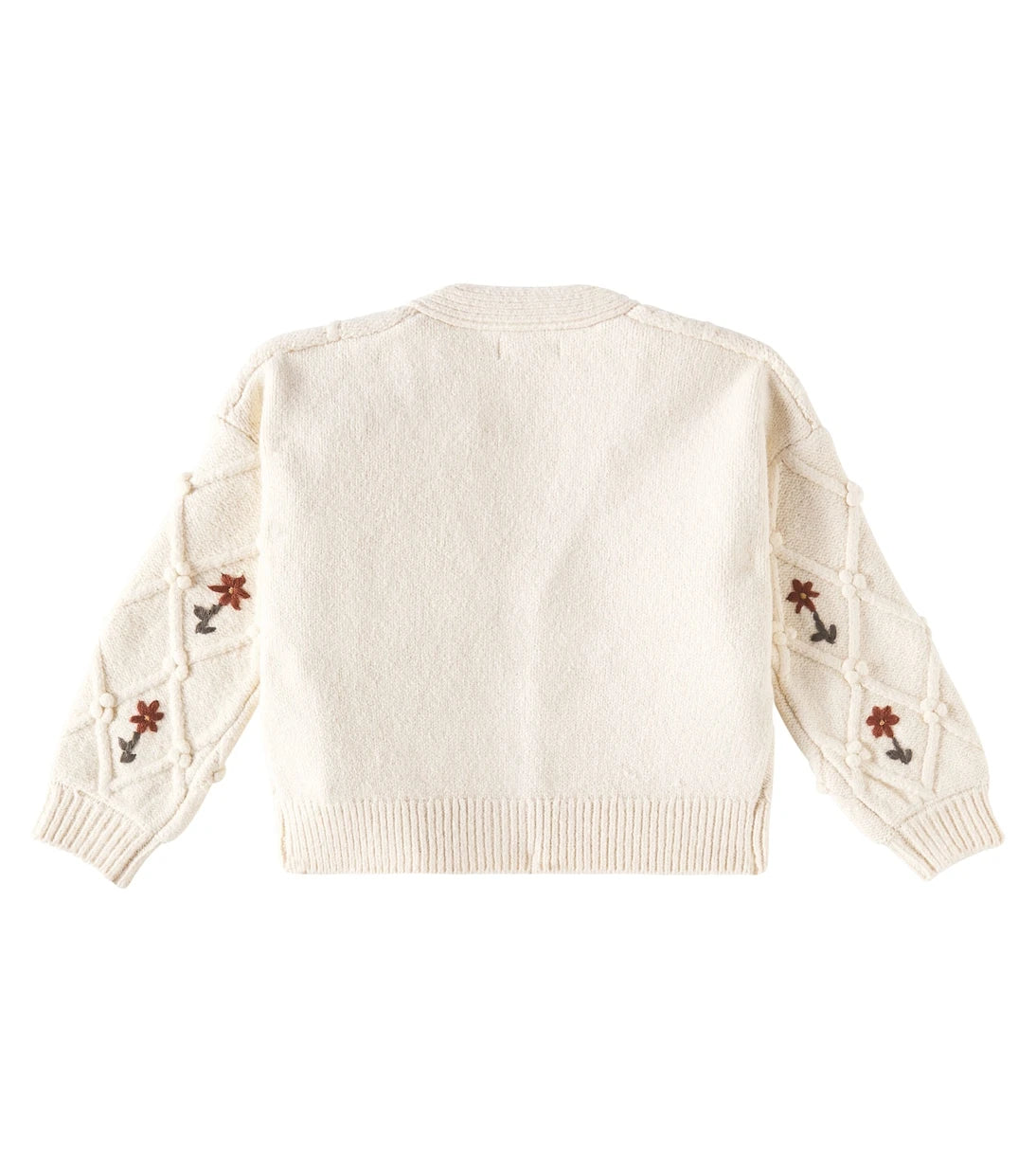 Rylee + Cru - Boxy embroidered cardigan