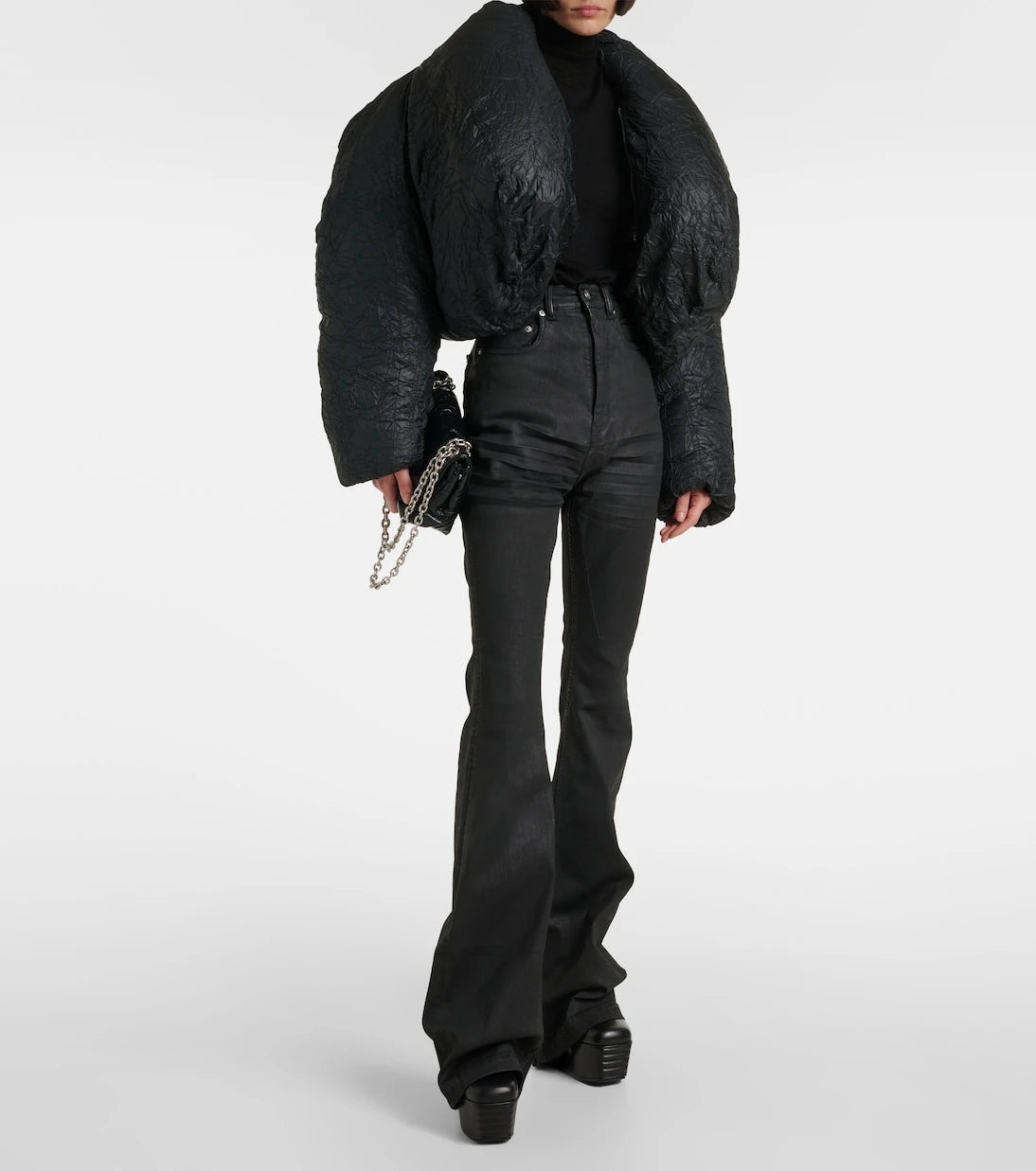 Y/Project - Cropped puffer jacket