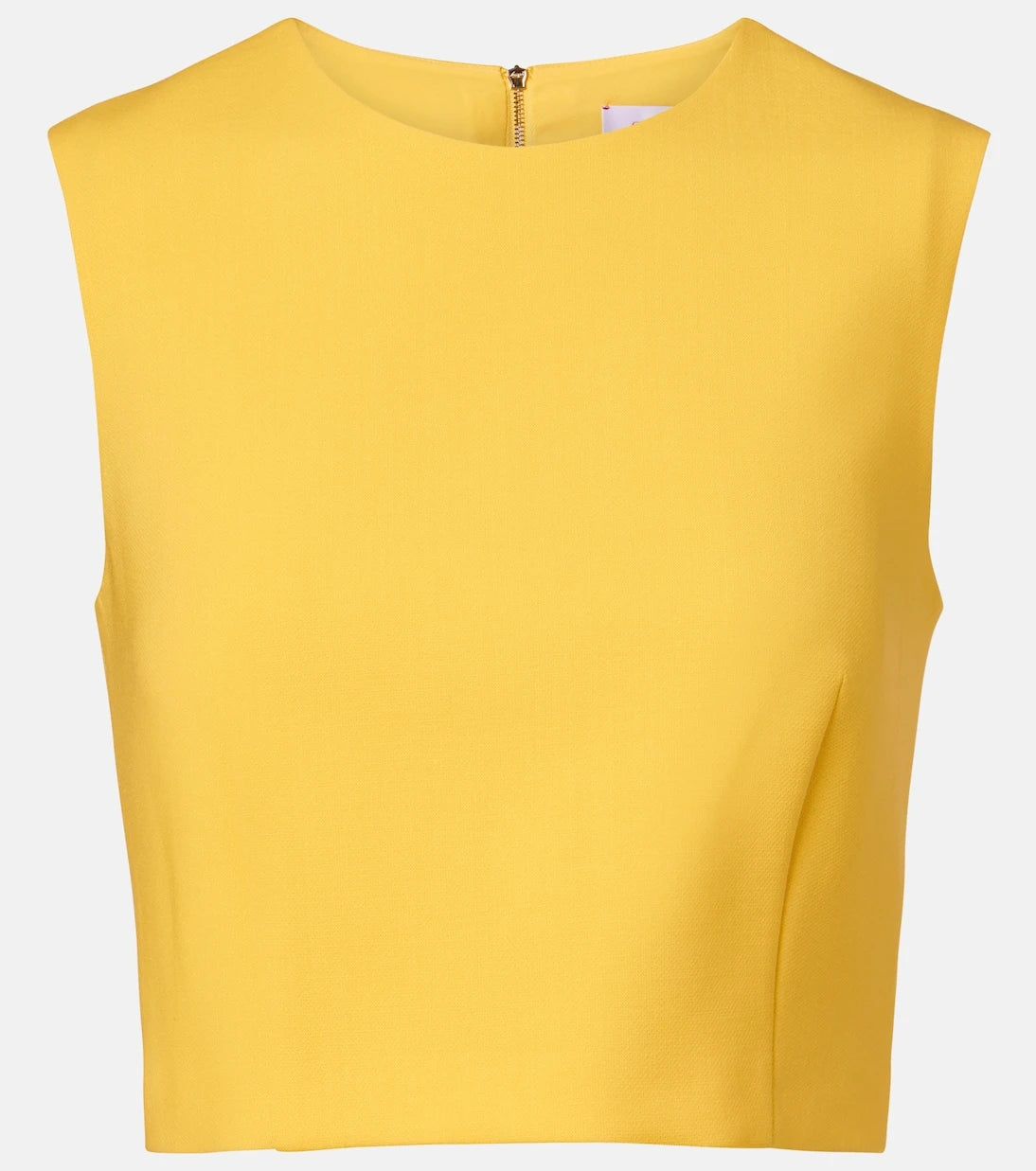 Carolina Herrera - Wool-blend crop top