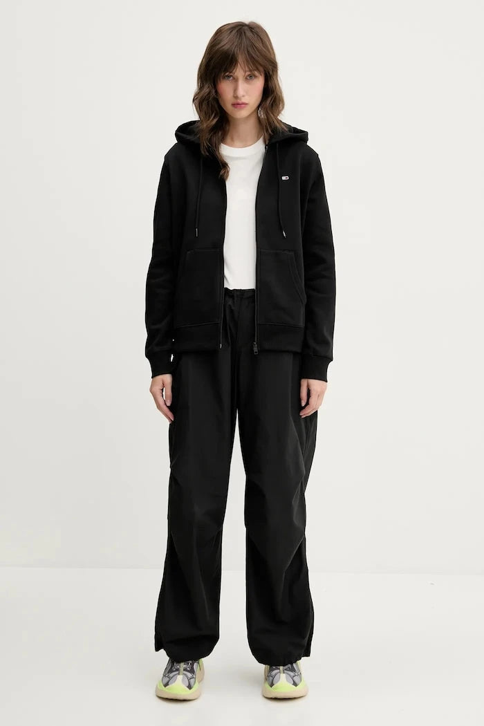 Tommy Jeans суичър с цип дамски с памук