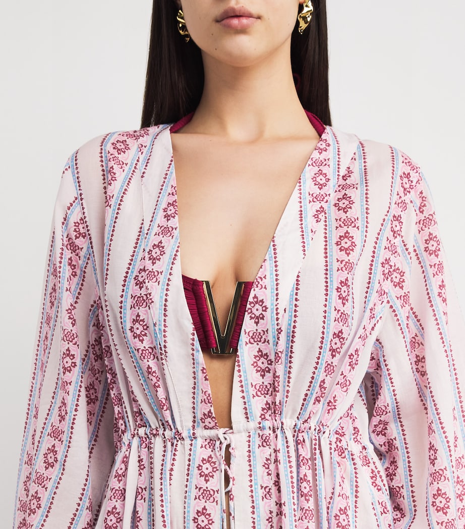 Heidi Klein Multi Provence Maxi Kimono