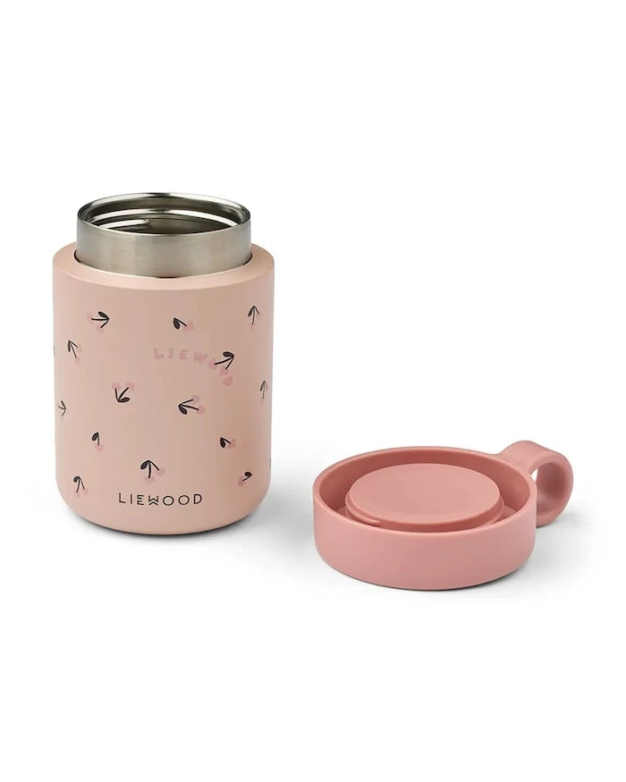 Liewood Çocuklar için Termos Yemek Kabı Kiani Printed Food Jar