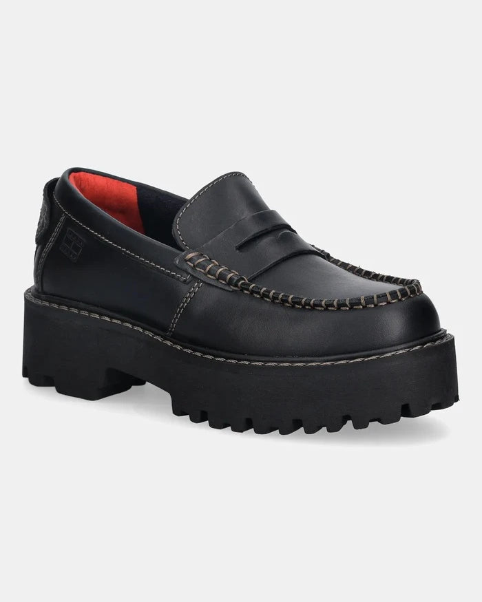 Tommy Jeans ARCHIVE 01 LOAFER LEATHER Deri Mokasen