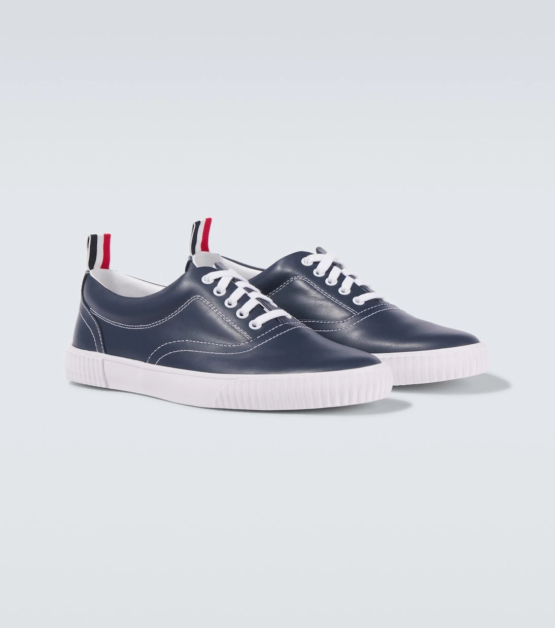 Thom Browne - Heritage leather sneakers