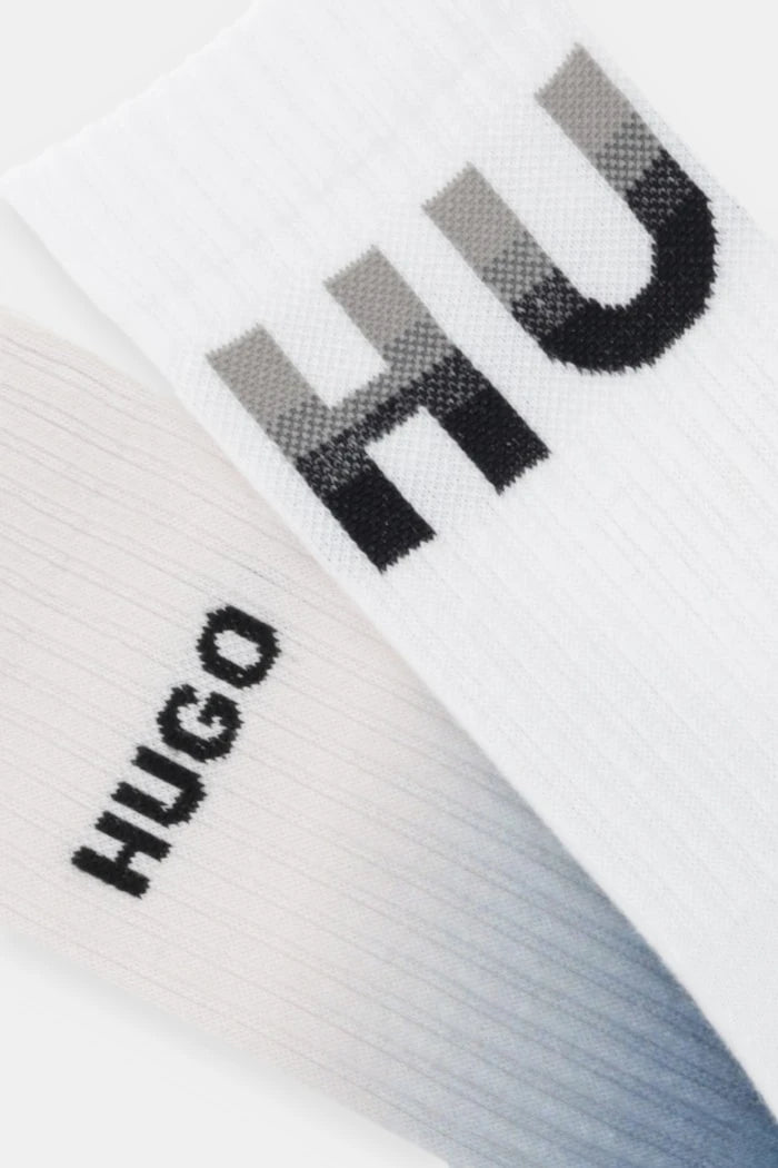 HUGO 3P QS RIB RISING CC Çorap (3 Çift)