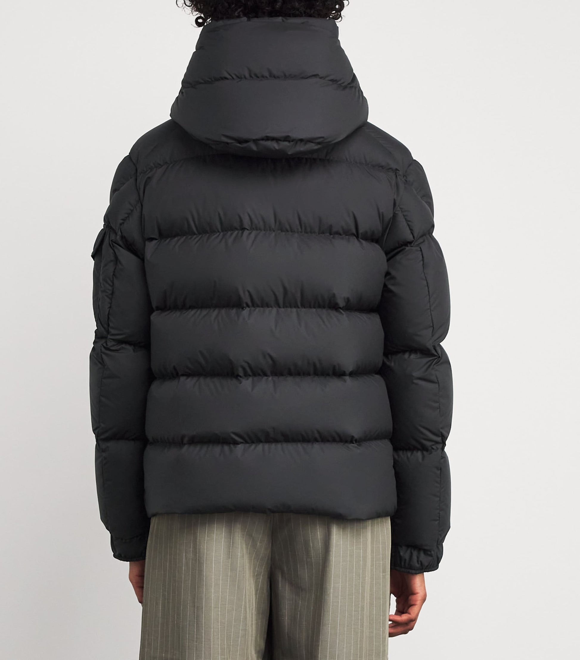 Moncler Black Down Adaptable Maya 70 Jacket