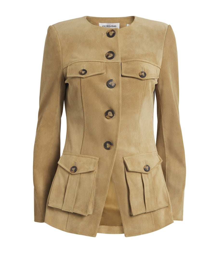 Suede Orrin Jacket DESERT KHAKI