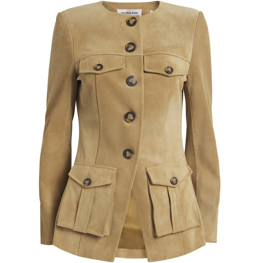 Suede Orrin Jacket DESERT KHAKI