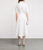Cotton Rubie Midi Shirt Dress WHITE