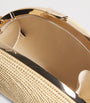 Raffia Bridget Oyster Shell Clutch Bag