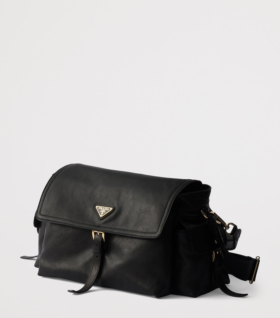 Prada Large Leather Explore Shoulder Bag