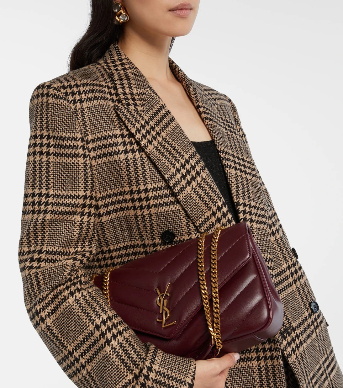 Saint Laurent - Loulou Medium leather shoulder bag