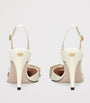 Valentino Garavani Beige Leather Bow-Detail Bowow Pumps 85