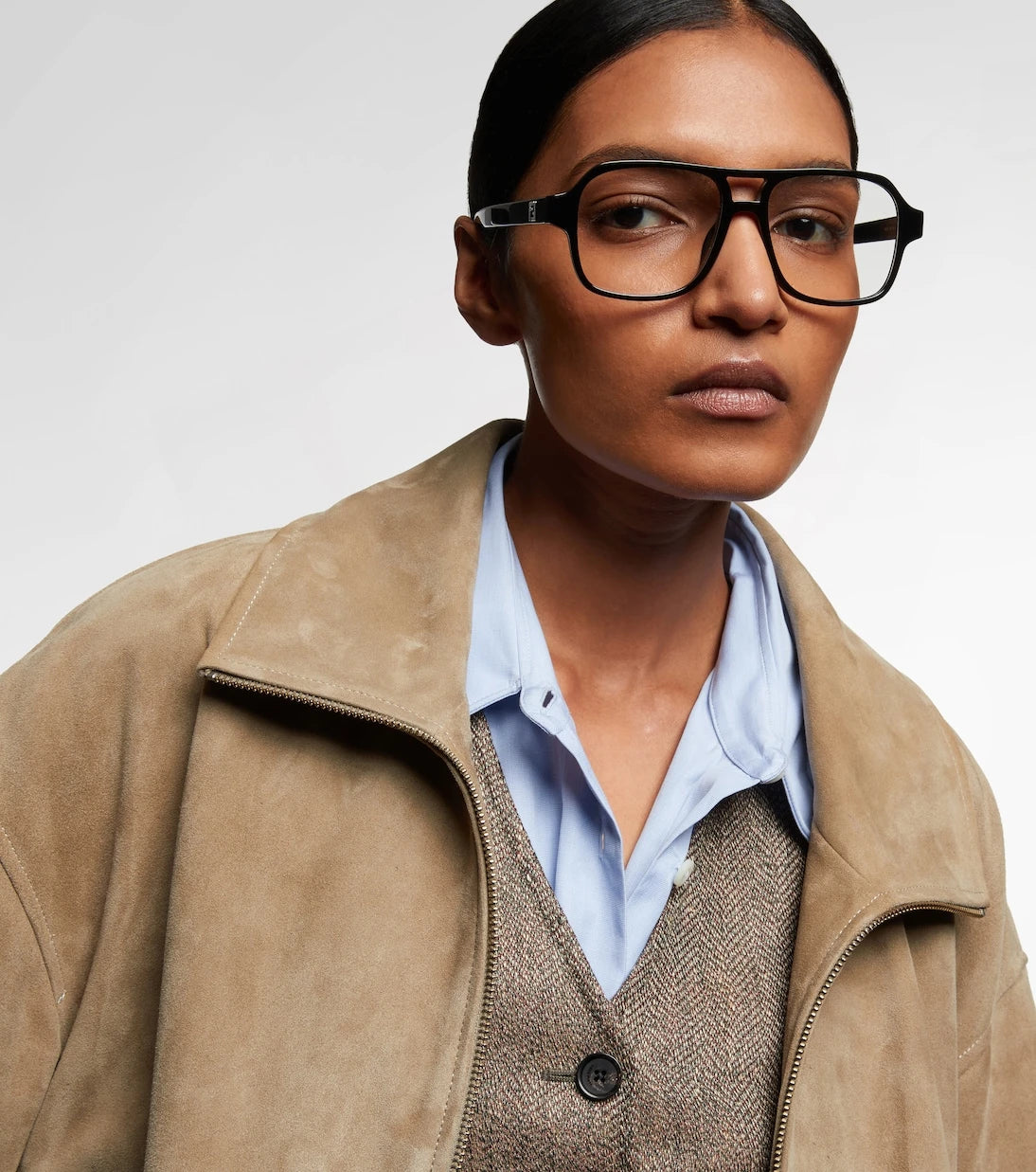 Fendi - FF Squared aviator glasses