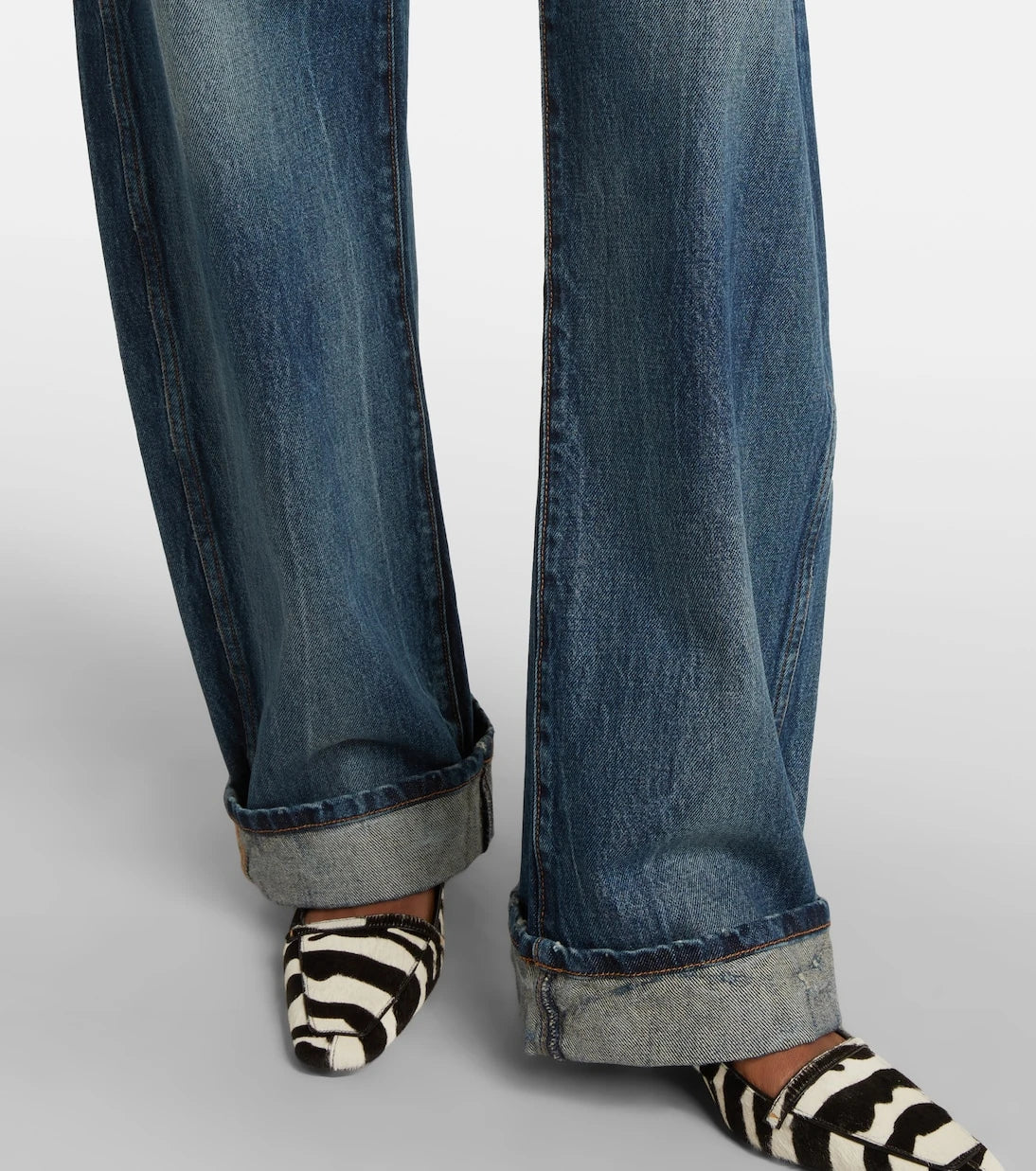 Khaite - Karo barrel-leg jeans