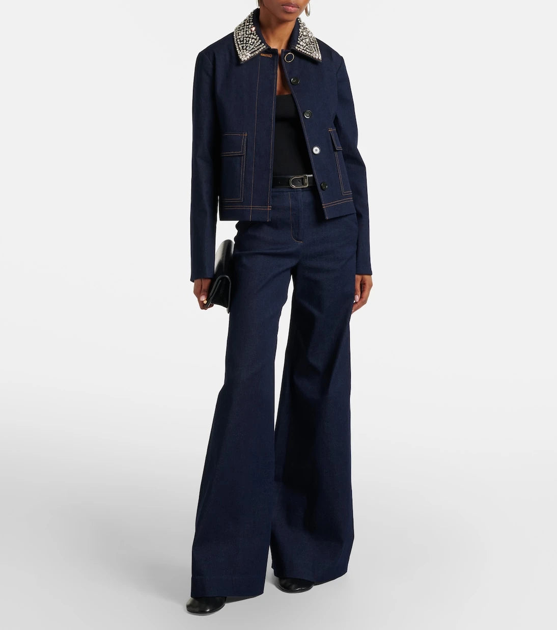 Veronica Beard - Crue wide-leg jeans