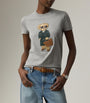 Grey Racing Green Trench Polo Bear T-Shirt