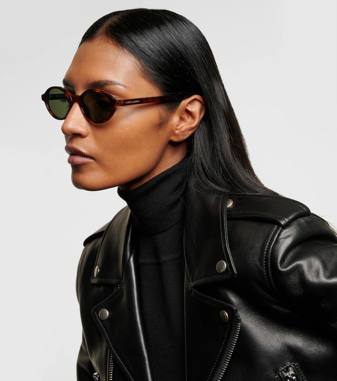 Saint Laurent - SL 751 Jeanne oval sunglasses