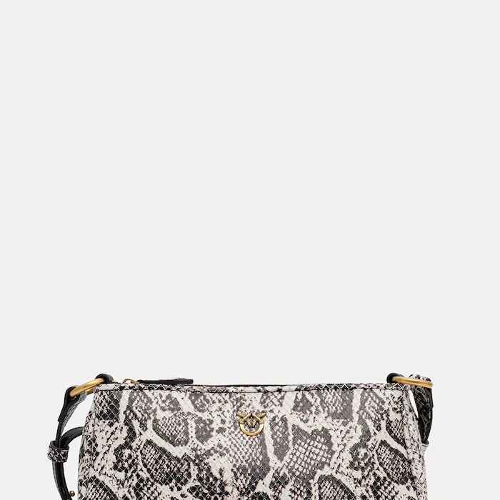 Pinko kadın deri crossbody çanta
