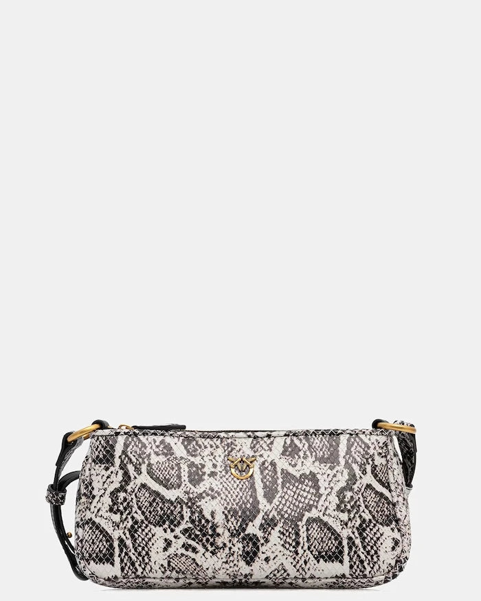 Pinko kadın deri crossbody çanta