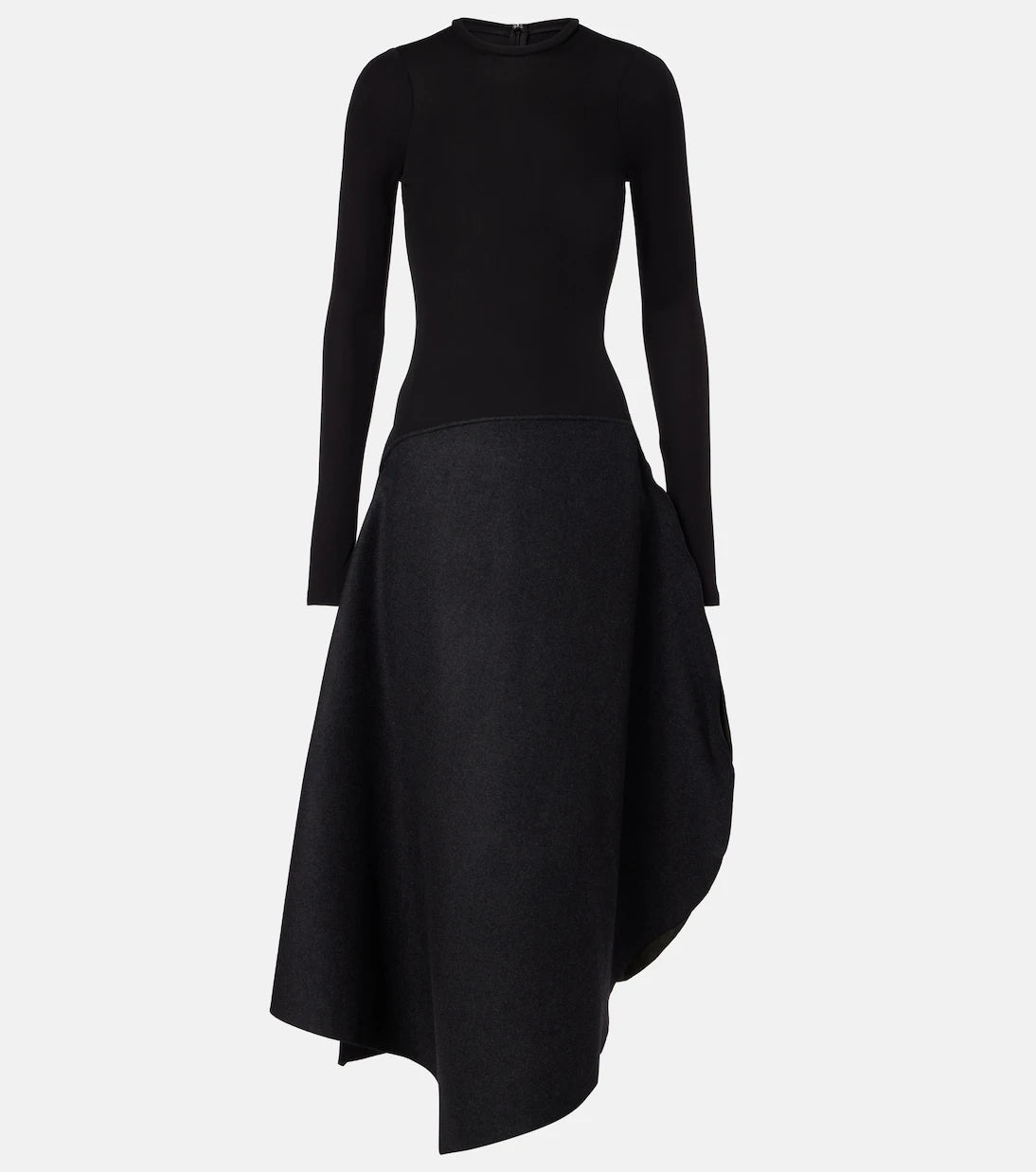 Victoria Beckham - Asymmetric midi dress