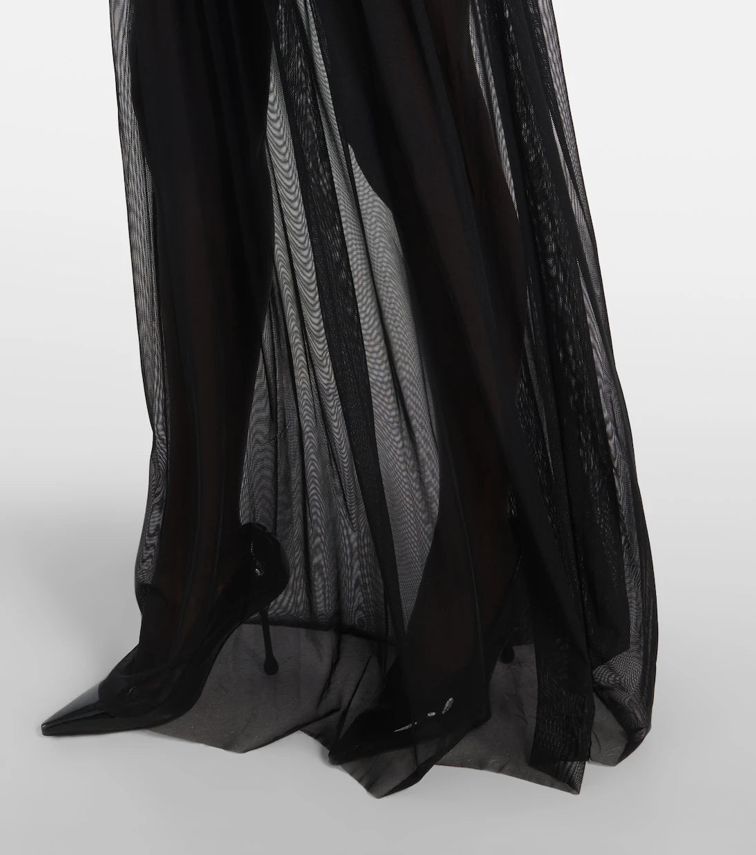 Norma Kamali - Walter Pickleball off-shoulder gown