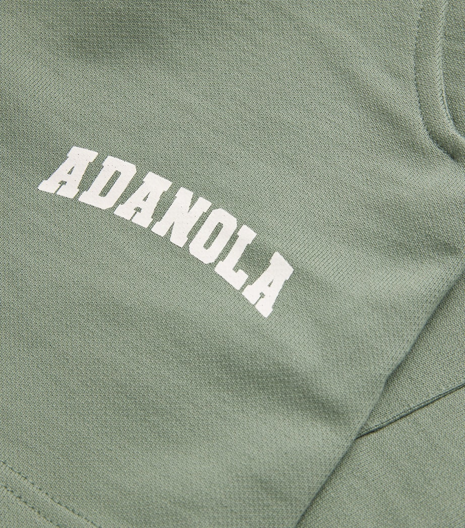 Adanola Organic Cotton Varsity Sweatshorts