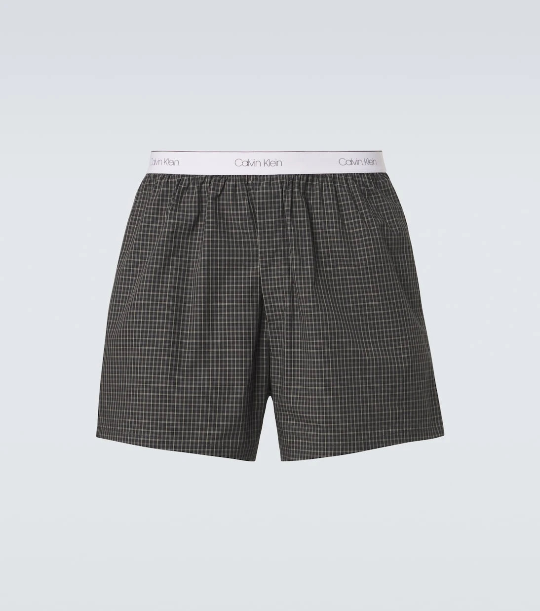 Calvin Klein Collection - Owen checked cotton boxer briefs