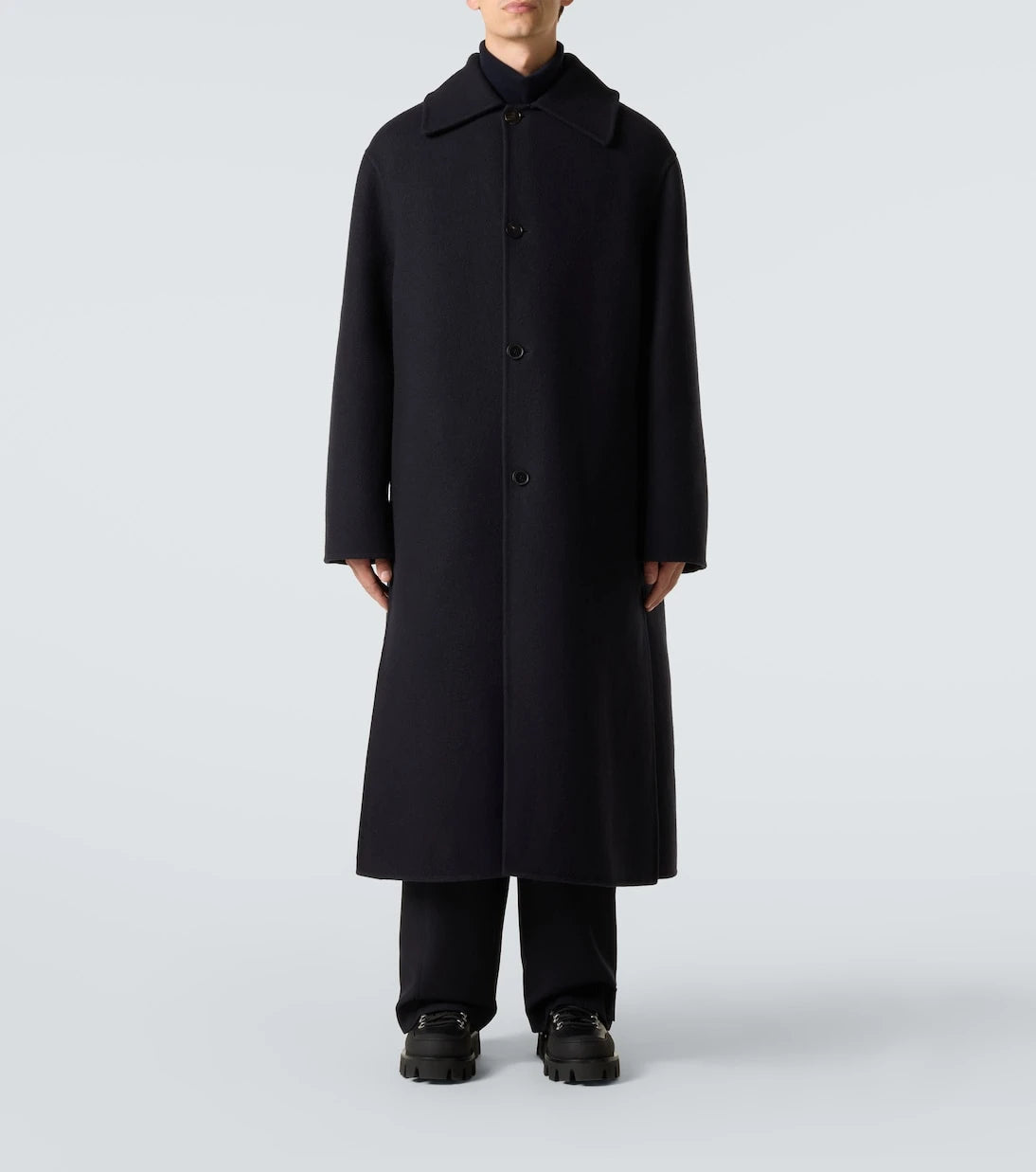 Moncler Genius - + Jil Sander wool wide-leg pants