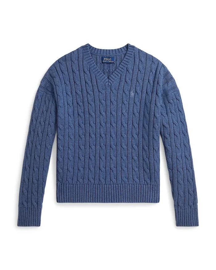 Polo Ralph Lauren Çocuk Pamuklu Kazak