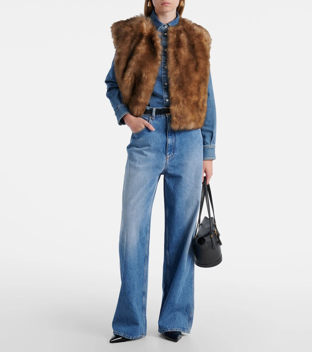 Dolce&Gabbana - Washed denim shirt
