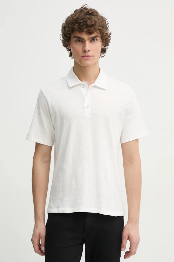 Rag & Bone Yakalı Pamuklu Tişört