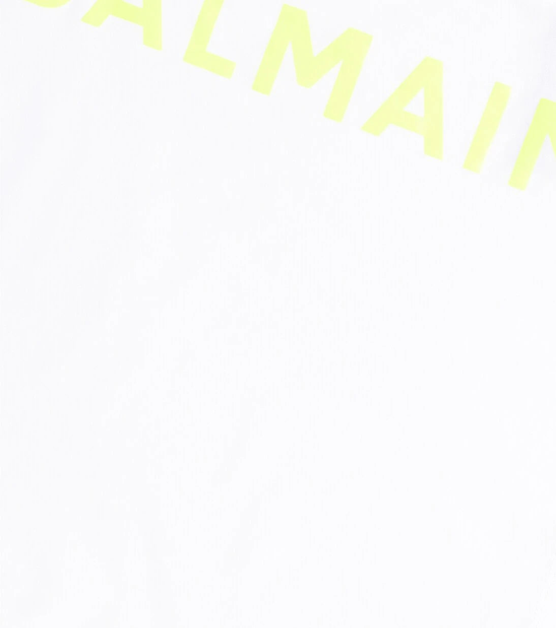 Balmain Kids - تي شيرت جيرسيه قطني بالشعار