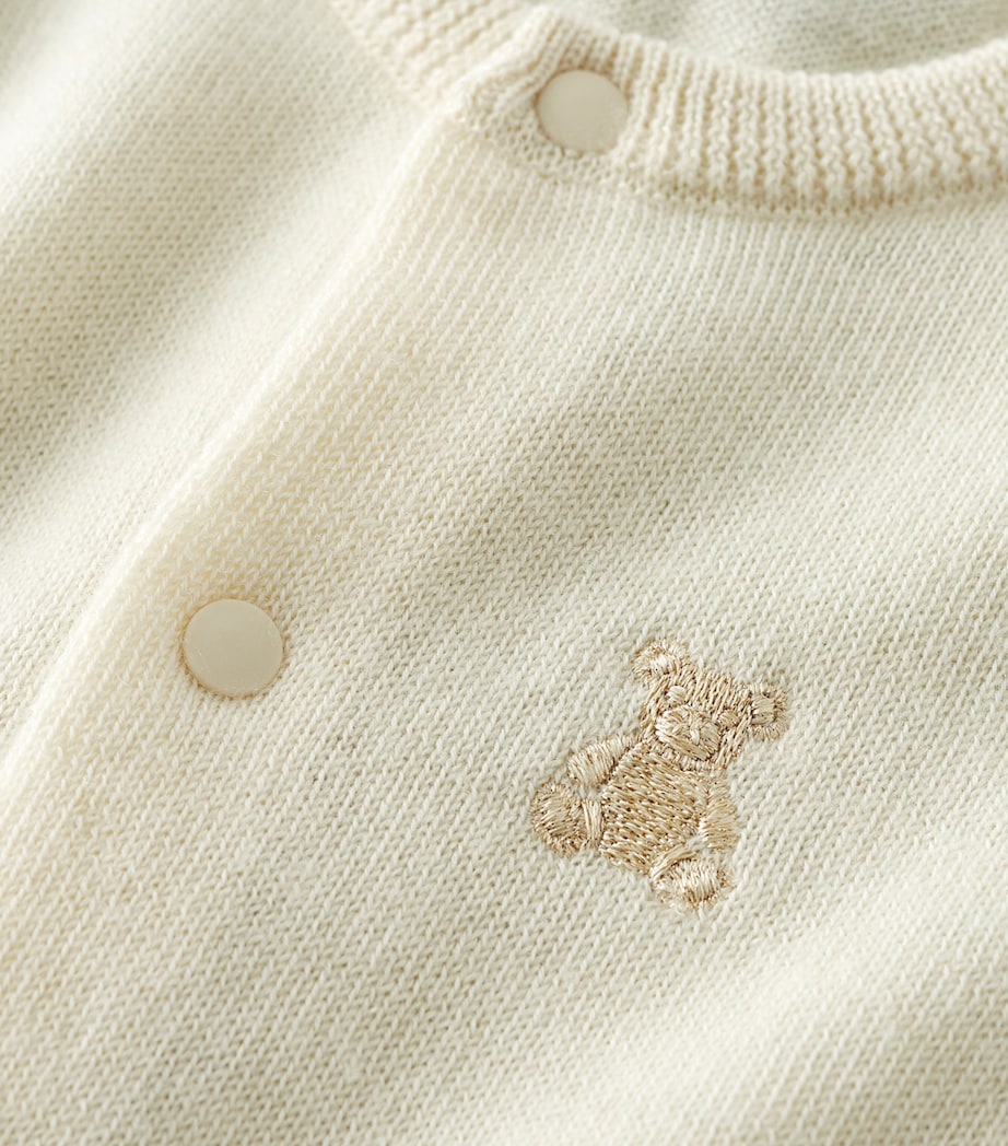 Cashmere Embroidered Playsuit (6-24 Months)