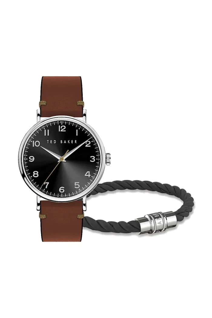 Ted Baker Erkek Saat ve Bileklik Seti
