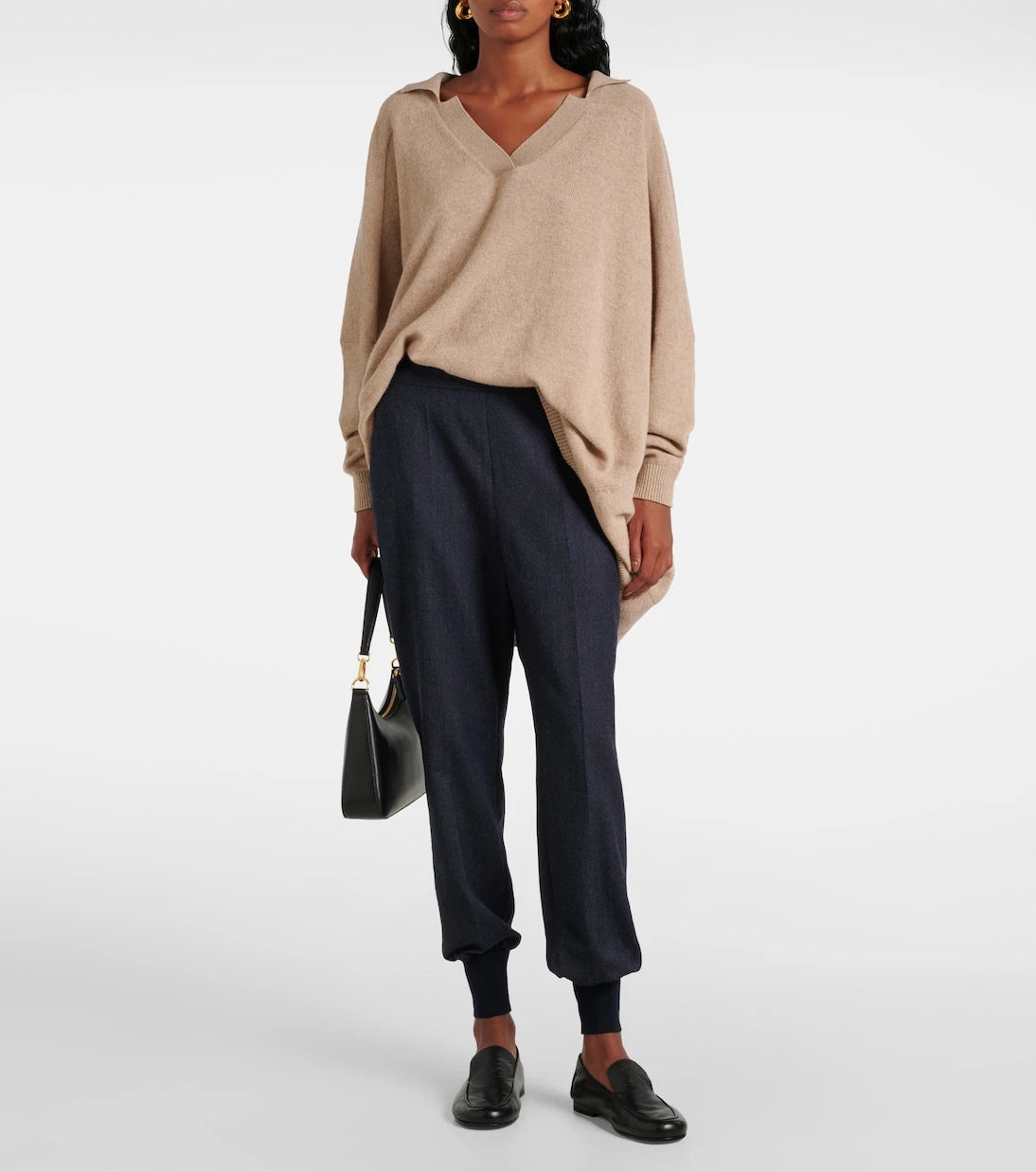 Stella McCartney - Wool flannel sweatpants