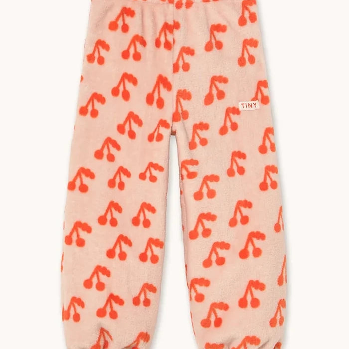 Спортен панталон Tinycottons CHERRIES POLAR SWEATPANT