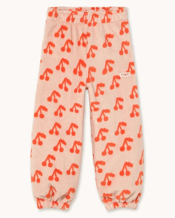 Спортен панталон Tinycottons CHERRIES POLAR SWEATPANT